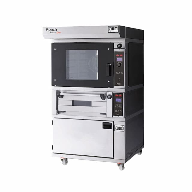 Печь конвекционная с подом с расстойкой Apach Bakery Line  K5TPHSE DP+E218PA